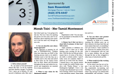 Interview with Morah Tziri